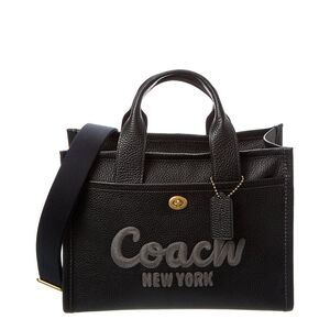 Coach Cargo Black Tote Bag